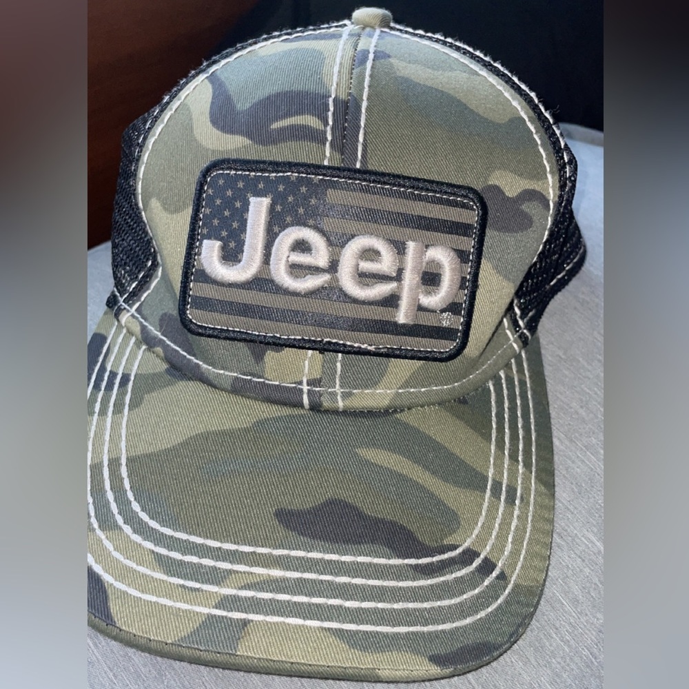 Camo Jeep Snapback